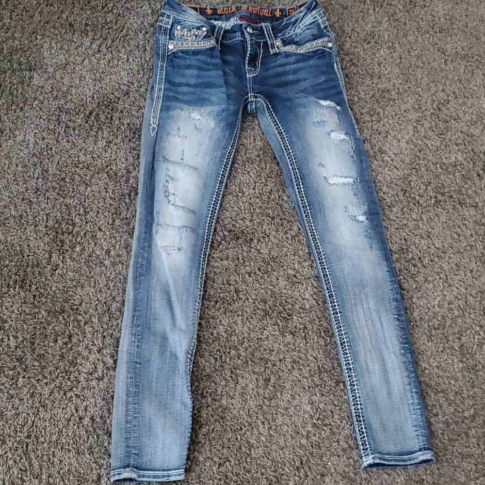 Blingy Rock Revival Luiza skinny jeans
